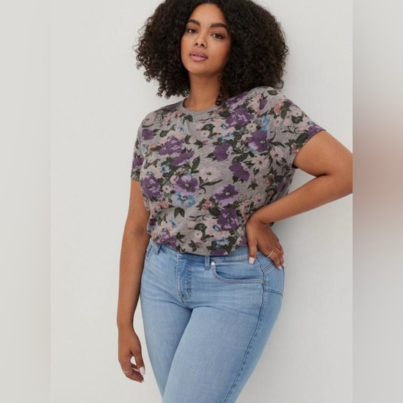 torrid Tops - NWT Torrid Vintage Triblend Crewneck Short Sleeve Tee Size 2 2X